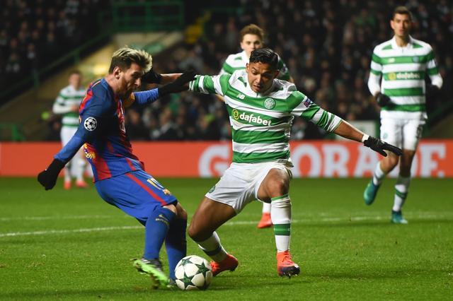 FC Barcelona entered the knockout stages of the UEFA Champions League for the 13th straight time thanks to Lionel Messi. (AFP) FC Barcelona entered the knockout stages of the UEFA Champions League for the 13th straight time thanks to Lionel Messi. (AFP)