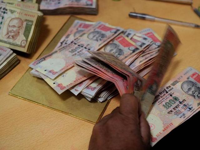 The Indian currency shrunk 2.92% since Donald Trump’s victory in the US Presidential polls earlier this month.(AFP Photo)