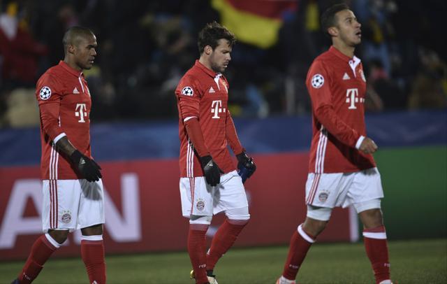 Bayern Munich suffered a 2-3 loss to FC Rostov but they have secured qualification to the knockout stages. (AP) Bayern Munich suffered a 2-3 loss to FC Rostov but they have secured qualification to the knockout stages. (AP)