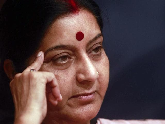 External affairs minister Sushma Swaraj was admitted to AIIMS for treatment for renal failure on November 16.(AP File Photo) External affairs minister Sushma Swaraj was admitted to AIIMS for treatment for renal failure on November 16.(AP File Photo)