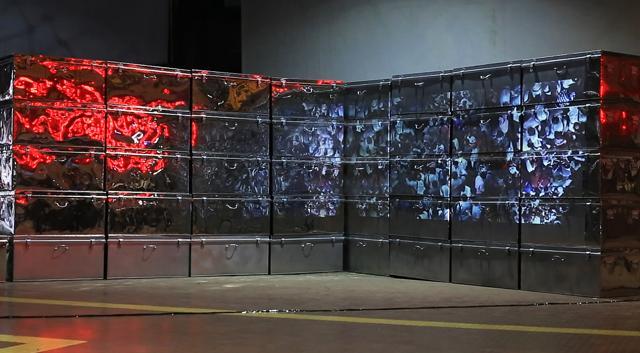 Artist Owais Husain’s installation, You are Forever, at Chhatrapati Shivaji Terminus, Fort. (Photo courtesy: Owais Husain) Artist Owais Husain’s installation, You are Forever, at Chhatrapati Shivaji Terminus, Fort. (Photo courtesy: Owais Husain)
