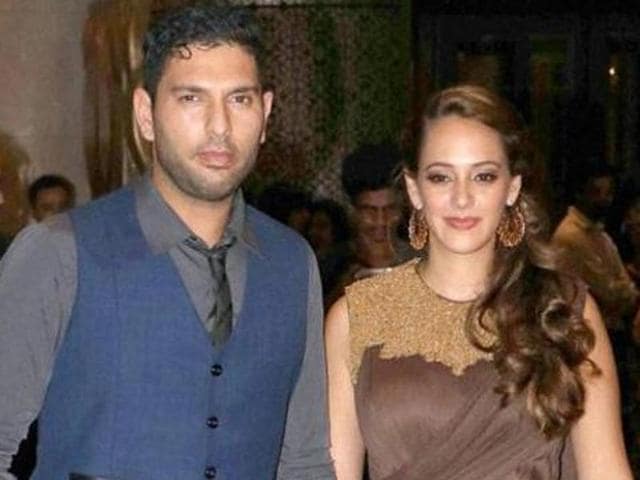Yuvraj Singh is making sure that not much is known to the public about his wedding, so that there can be no speculation.(HT Photo) Yuvraj Singh is making sure that not much is known to the public about his wedding, so that there can be no speculation.(HT Photo)