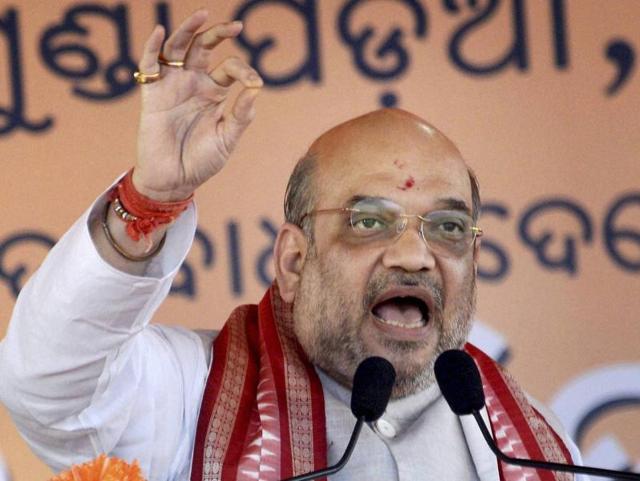 BJP chief Amit Shah hits out at Opposition for uniting against ...