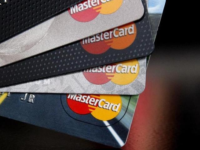 India currently has around 710 million card users, of which around 200 million are MasterCard users.(AP) India currently has around 710 million card users, of which around 200 million are MasterCard users.(AP)