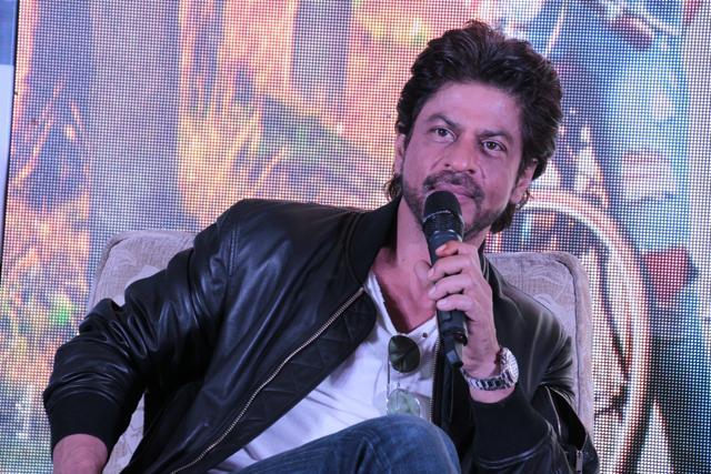 Actor Shah Rukh Khan says a workaholic like him cannot sit idle at home. (Shivam Saxena/HT Photo)