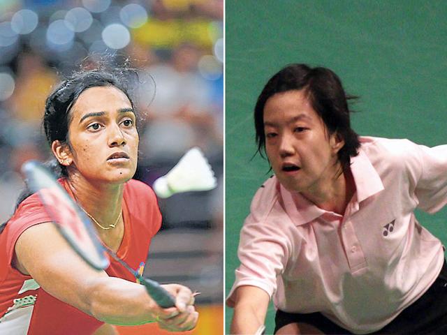 PV Sindhu faces local girl Yi Cheung Ngan in the semifinal of the Hong Kong Open badminton championship.(Getty)