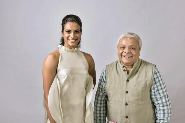 The writer (right) with Rio Olympic star PV Sindhu (Reuben Singh) The writer (right) with Rio Olympic star PV Sindhu (Reuben Singh)