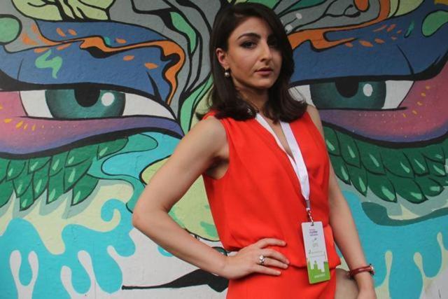 Soha Ali Khan was apparently a voracious reader as a child. (HT Photo)