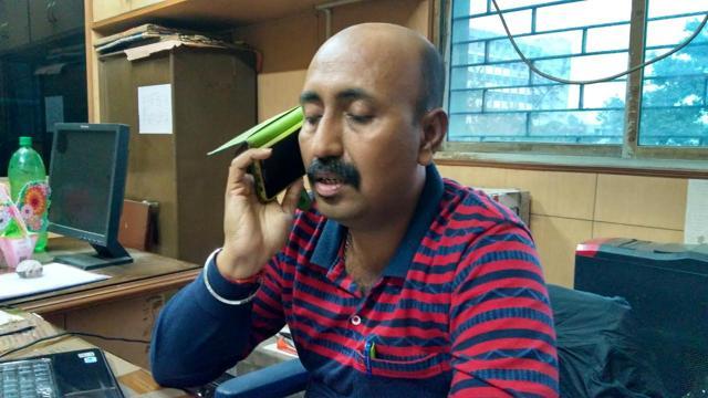 Inspector Saugata Ghosh did not return home for more than a week to devote time to the investigation. (HT Photo) Inspector Saugata Ghosh did not return home for more than a week to devote time to the investigation. (HT Photo)
