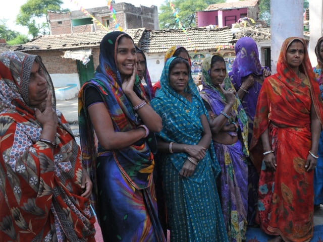 Self-help group members in Chappariya. (Shankar Mourya/ HT) Self-help group members in Chappariya. (Shankar Mourya/ HT)