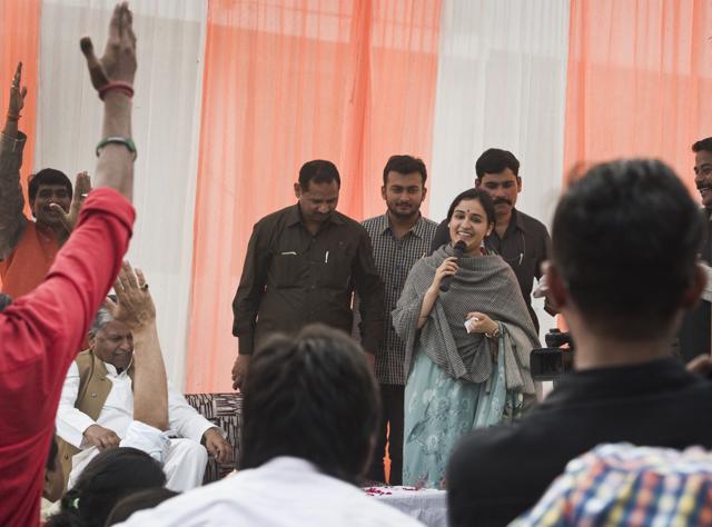 Aparna Yadav says she has always been vocal about issues that she feels strongly about. (Saumya Khandelwal/HT Photo) Aparna Yadav says she has always been vocal about issues that she feels strongly about. (Saumya Khandelwal/HT Photo)