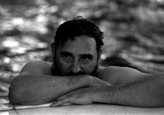 Fidel Castro relaxes in a swimming pool during a visit to Romania on May 28, 1972 (Reuters file photo) Fidel Castro relaxes in a swimming pool during a visit to Romania on May 28, 1972 (Reuters file photo)