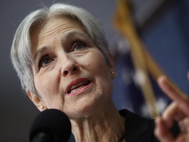 Jill Stein says she also plans to challenge the presidential election results in Pennsylvania and Michigan, where Trump won.(AFP File Photo)