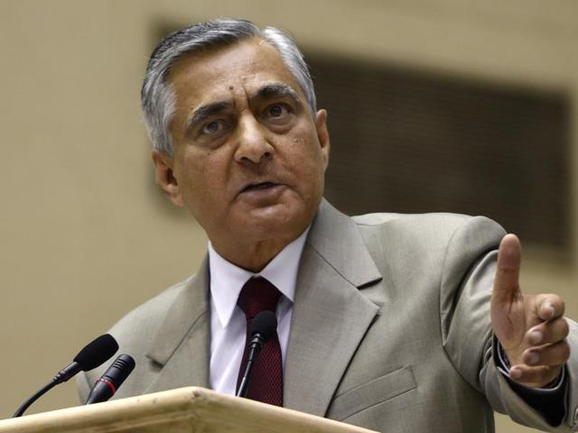 Chief Justice of India TS Thakur (Sushil Kumar/HT File Photo) Chief Justice of India TS Thakur (Sushil Kumar/HT File Photo)