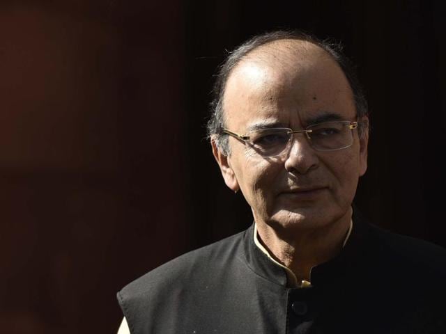 Finance minister Arun Jaitley during the winter session at Parliament. (Vipin Kumar/HT PHOTO) Finance minister Arun Jaitley during the winter session at Parliament. (Vipin Kumar/HT PHOTO)