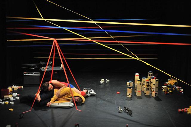 A still from Cie La Boîte à sel’s Play (HT Photo)