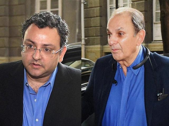 Cyrus Mistry, left, and Nusli Wadia will contest the proposal to remove them from the board of Tata Motors at an extraordinary general meeting. (PTI Photos) Cyrus Mistry, left, and Nusli Wadia will contest the proposal to remove them from the board of Tata Motors at an extraordinary general meeting. (PTI Photos)