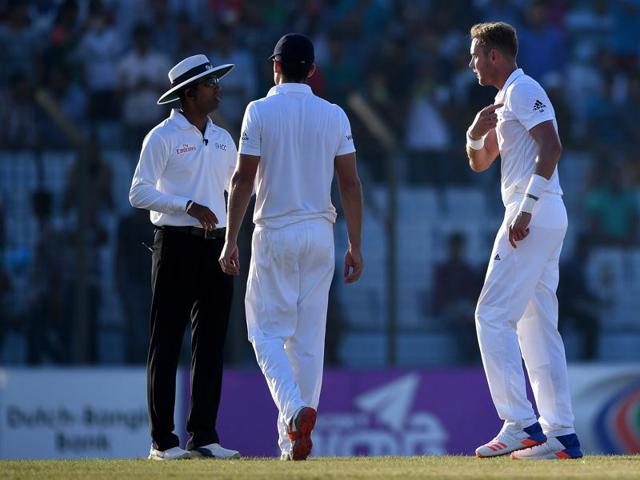 Kumar Dharmasena had most of his decisions overturned during the recent England-Bangladesh series. (Getty Images) Kumar Dharmasena had most of his decisions overturned during the recent England-Bangladesh series. (Getty Images)