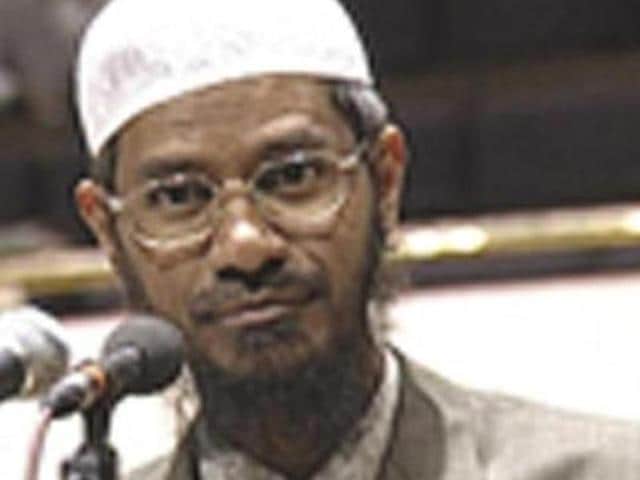 Islamic televangelist Zakir Naik (HT File Photo) Islamic televangelist Zakir Naik (HT File Photo)
