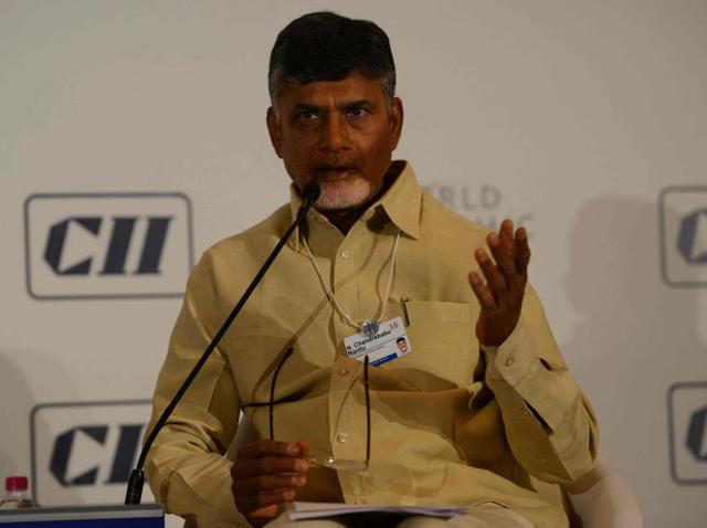 Andhra Pradesh chief minister N Chandrababu Naidu shared the steps taken by his government to help the people after demonetisation. (AFP File Photo) Andhra Pradesh chief minister N Chandrababu Naidu shared the steps taken by his government to help the people after demonetisation. (AFP File Photo)