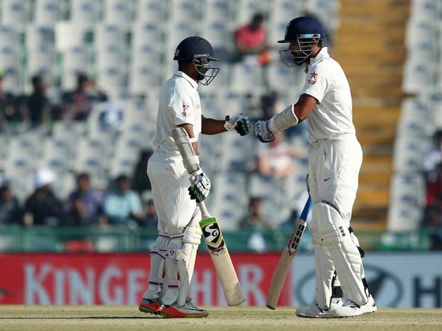 Parthiv Patel and Murali Vijay shared a solid opening stand. (BCCI) 
