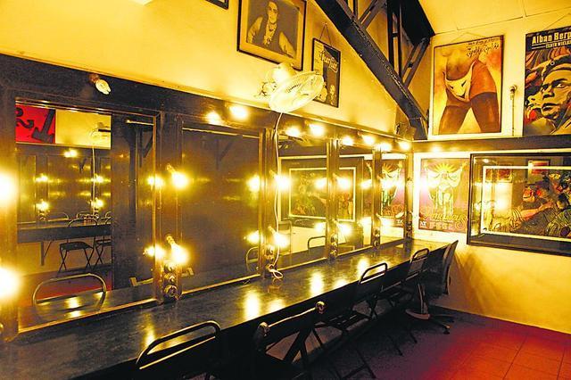 The make-up room at Prithvi Theatre (HT file photo)