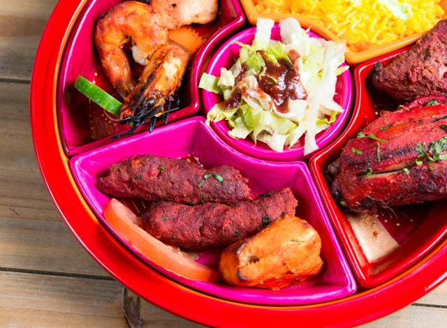 Enjoy paneer or chicken tikka with tandoori mayo. (Shutetrstock) Enjoy paneer or chicken tikka with tandoori mayo. (Shutetrstock)