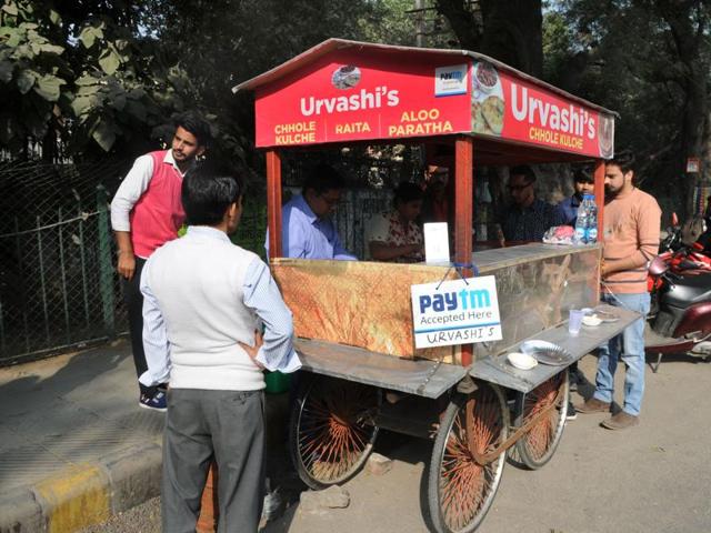 The mobile wallet is seen as the biggest beneficiary of demonetisation, but founder and CEO Viay Shekhar Sharma says the opportunity comes at a cost.(Parveen Kumar/Hindustan Times)