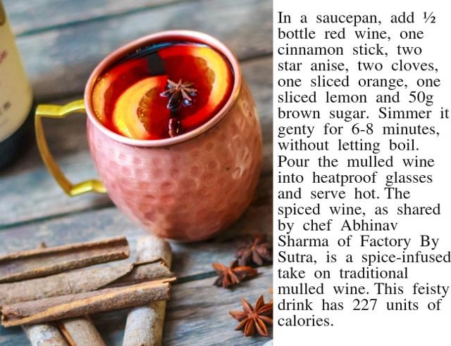 Indian Spiced Wine