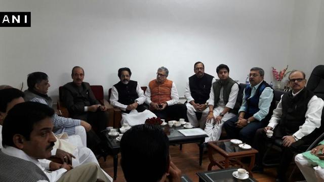 Opposition leaders in meeting decide to reiterate demand for PM apology for his remarks, and for discussion under rule 56 in LS: Sources Opposition leaders in meeting decide to reiterate demand for PM apology for his remarks, and for discussion under rule 56 in LS: Sources