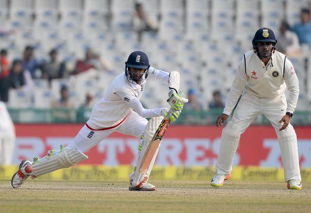 Haseeb Hameed and Chris Woakes shared a solid stand to frustrate India on the fourth day. (AFP) Haseeb Hameed and Chris Woakes shared a solid stand to frustrate India on the fourth day. (AFP)