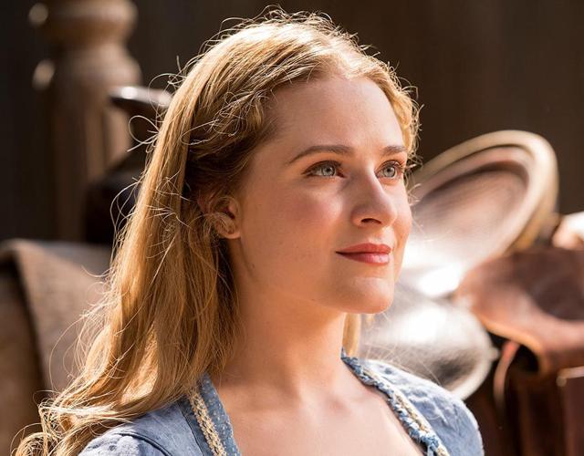 Evan Rachel Wood in a still from Westworld. (HBO)