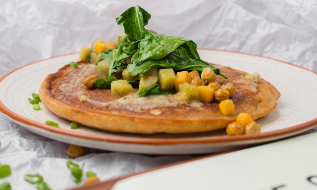 Quinoa pancake at One Street Over