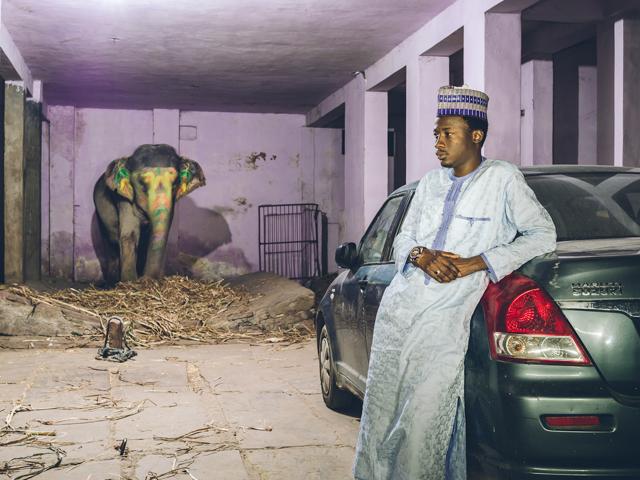 Ameenou, Nigeria/Jaipur; Mahesh Shantaram; Archival pigment print; 2016 (Photo courtesy: Tasveer) Ameenou, Nigeria/Jaipur; Mahesh Shantaram; Archival pigment print; 2016 (Photo courtesy: Tasveer)