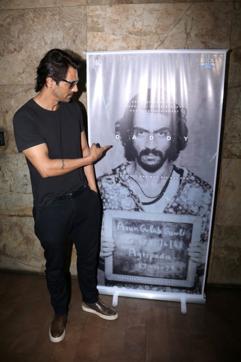 Arjun Rampal during the special screening of upcoming film Daddy in Mumbai, on Nov 30. (IANS) Arjun Rampal during the special screening of upcoming film Daddy in Mumbai, on Nov 30. (IANS)