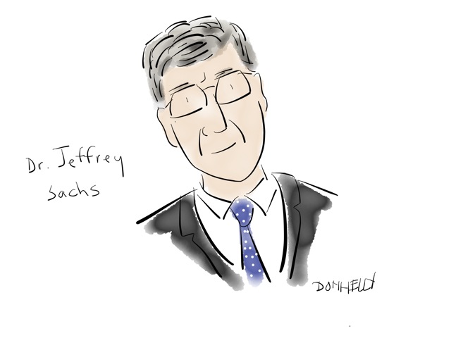 Dr Jeffrey Sachs, university professor, Columbia University, at the HT summit. Dr Jeffrey Sachs, university professor, Columbia University, at the HT summit.