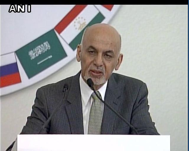 Afghan President Ashraf Ghani speaks at the Heart of Asia conference in Amritsar. (ANi on Twitter) Afghan President Ashraf Ghani speaks at the Heart of Asia conference in Amritsar. (ANi on Twitter)