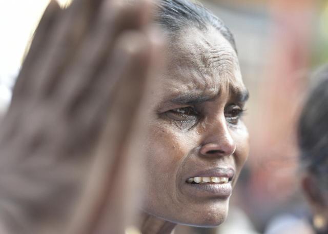 An emotional supporter at a prayer meeting for Jayalalithaa in Mumbai. (Kunal Patil/Hindustan Times) An emotional supporter at a prayer meeting for Jayalalithaa in Mumbai. (Kunal Patil/Hindustan Times)