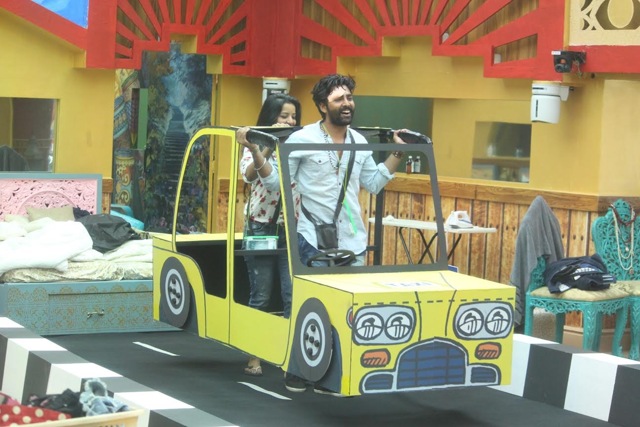 Manveer takes Mona for a ride. (Colors)