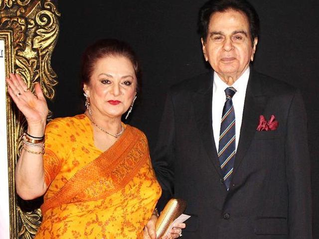 Dilip Kumar with wife Saira Banu. (HT Photo) Dilip Kumar with wife Saira Banu. (HT Photo)
