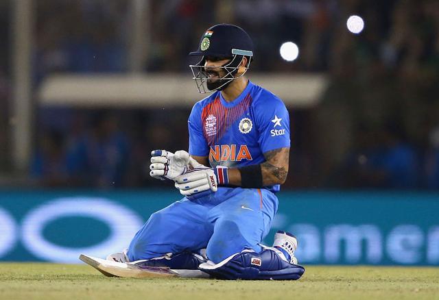 The most tweeted moment of the 2016 ICC World T20 tournament was when he scored the winning runs against Australia in the quarterfinal clash to take India to the last four. (Getty Images)