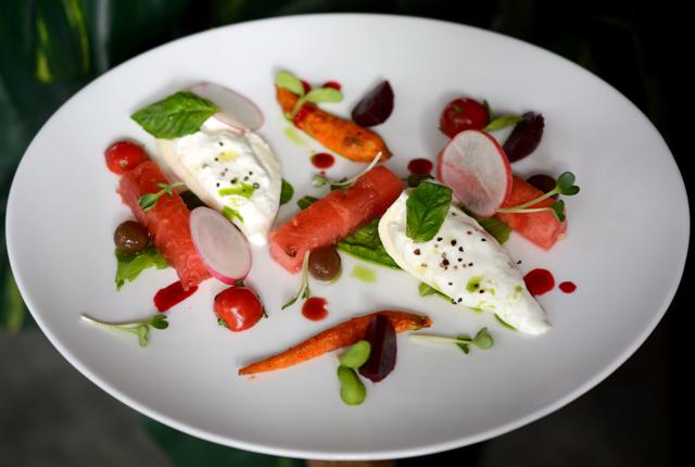 Burrata at Korner House, Khar. (Photo courtesy: Korner House)