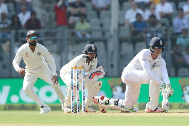 Keaton Jennings scored a fifty on debut as England made a great start in the Wankhede Test versus India. (BCCI)