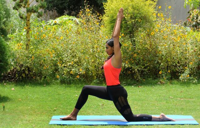 Try Hatha yoga to tackle slightly elevated blood pressure.