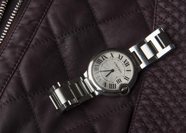 A Cartier watch (Photo courtesy: Aalok Soni/HT)