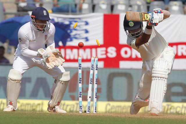 KL Rahul was bowled by Moeen Ali for 24 as India made a steady start. (BCCI)