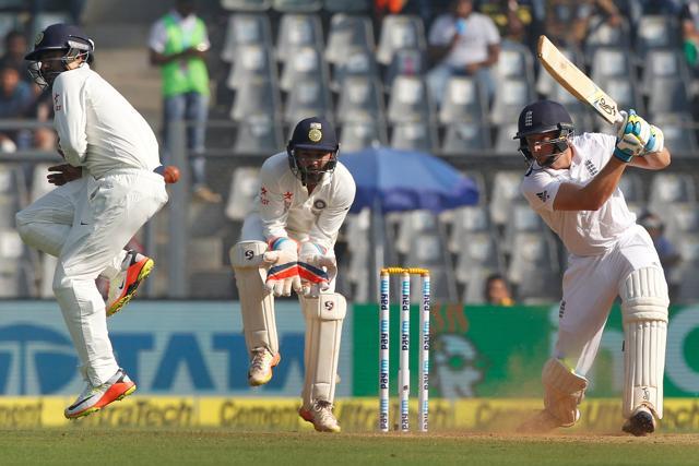 Jos Buttler slammed his sixth Test fifty as England went past 350. (BCCI)