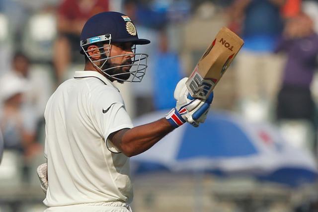 Murali Vijay scored his 15th fifty as India continued to grind down the England bowlers in Wankhede. (BCCI)