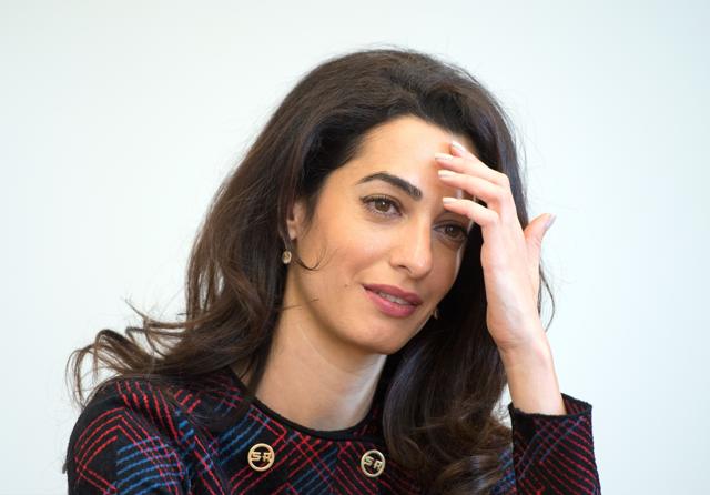 Human rights lawyer Amal Clooney speaks on September 12, 2016 in Stuttgart. (AFP) Human rights lawyer Amal Clooney speaks on September 12, 2016 in Stuttgart. (AFP)