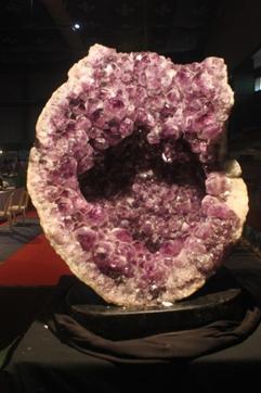 An amethyst geode stone from Brazil. (Photos courtesy: Extra Mural Studies department) An amethyst geode stone from Brazil. (Photos courtesy: Extra Mural Studies department)